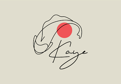 Kaye Sushi Brand branding design graphic design illustration logo logo design typography vector