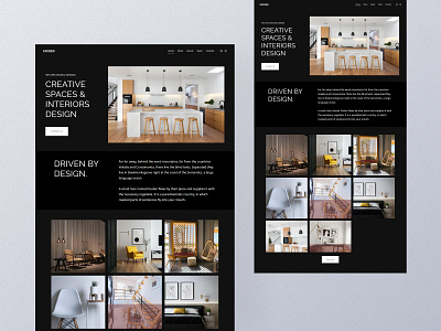 Exceed - A Business Website Template decor interior design pixpa template sustainable design