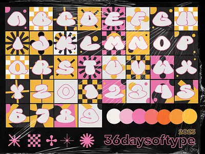 36 Days of Type 10 36daysoftype color design geometry illustration minimal numbers shape type typefacedesign typo typography vector