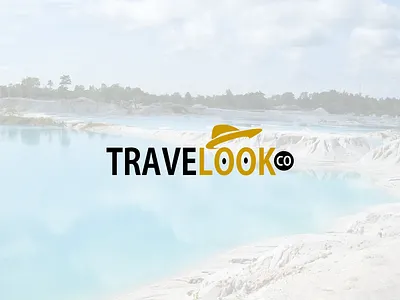 TRAVELOOK.co logo & branding branding company logo design graphic design illustration logo