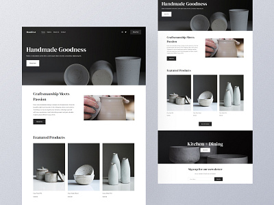Manifest - A Business Website Template business dragdrop no code store online store pixpa pottery showcase template website
