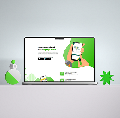 Mockup Landing Page branding design graphic design ui