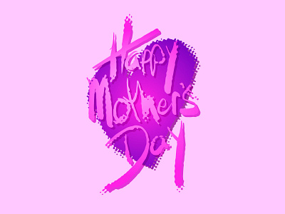 Happy Mother's Day 80s 90s branding graphic design graphics half tone halftone holiday illustration illustrator logo mark mothers day t shirt vector