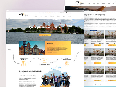 Website for school travels (2018) design graphic design ui user experience ux website