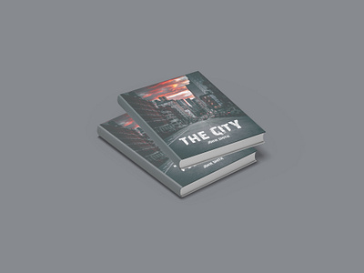 (T H E C I T Y) Book Cover Design advertising banner book branding city cover creative design media new york social the city