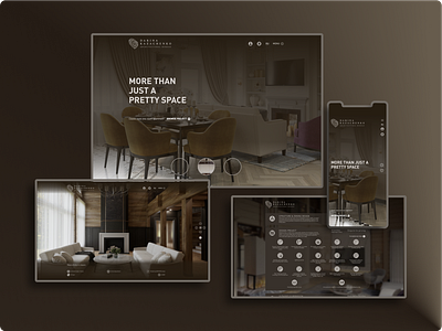 Architect site portfolio branding interface ui ux webdesign