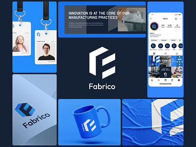 Fabrico: Visual Identity Guidelines 3d print 3d printing additive manufacturing brand design brand identity branding design fabrico graphic design logo logo design mockups quetratech visual identity