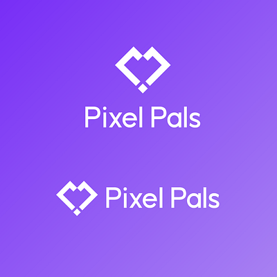 Pixel Pals Logo design branding logo