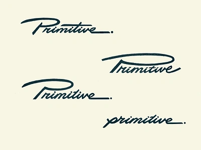 Primitive calligraphy custom flow goodtype highend lettering logo logodesign logolearn logomaker logotype luxury minimal premium primitive process script sophisticated type unique