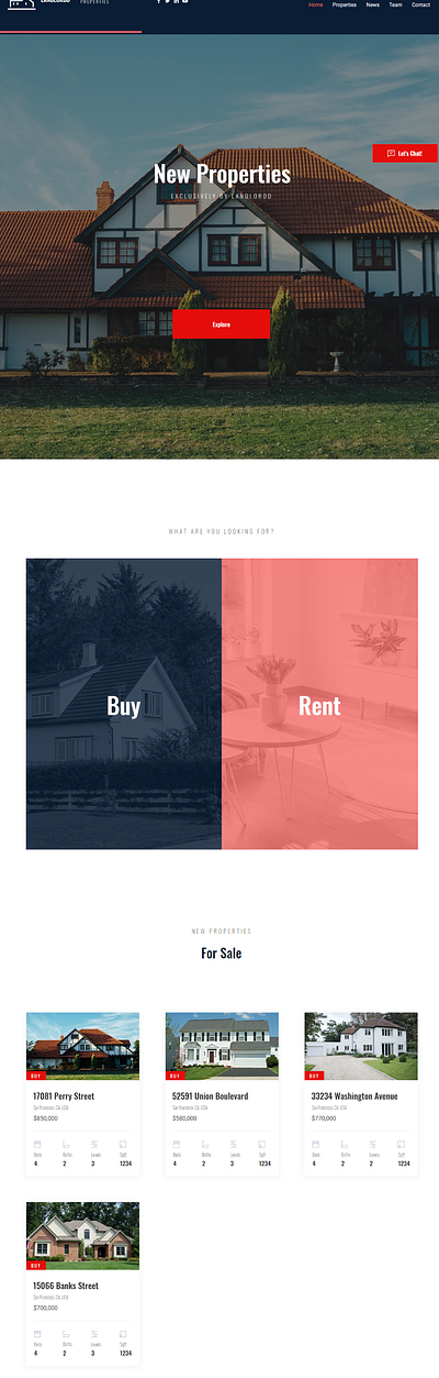 Responsive Real Estate Website booking design real estate real estate website responsive design webdesign website design wix wix website wix website design wix website redesign