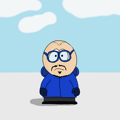 Me in a South Park Style art illustration photoshop photoshopart southpark southparkart