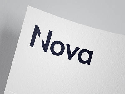 Nova logotype branding design graphic design illustration logo typography vector