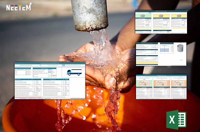 Technical and Financial Template for Water Wells excel excel template financial financial template template water water well