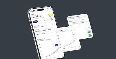 Wallet App crypto finance gold gold wallet graph graphic design health investment management minimal desing mobile mobile app obile design raja savings sugar wallet ui wallet web design