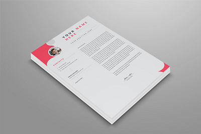 CV/Resume branding business card design creative design graphic design illustration vector