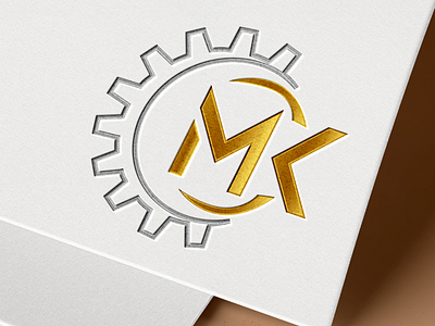 Logo for a construction company branding construction design gold letter graphic design illustration logo typography vector