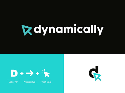 Dynamically Brand brand branding illustration logo seo