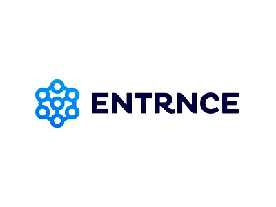 ENTRNCE Logo branding design energy graphic design icon logo subalpin vector