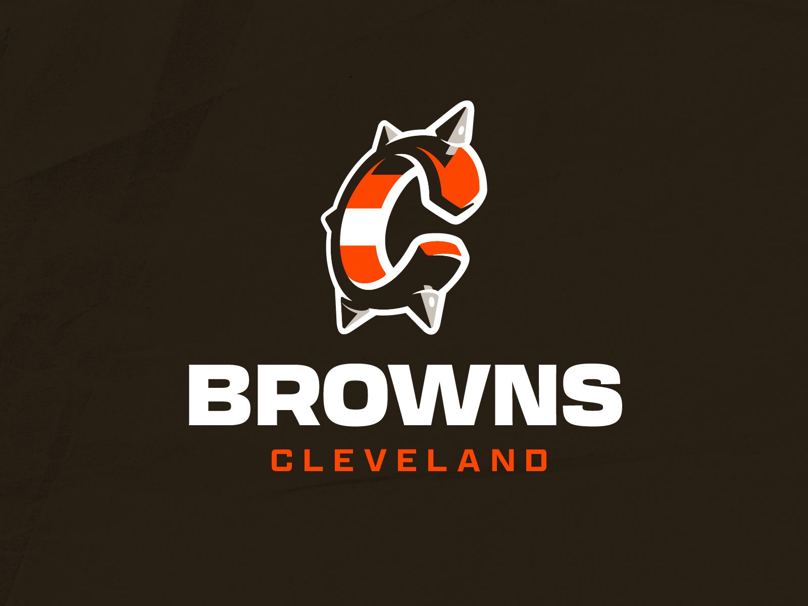 Cleveland Browns - logo redesign concept by Helvetiphant™ on Dribbble