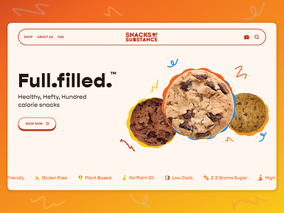 American Snacks! by Carina P on Dribbble