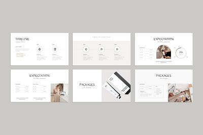 Services & Pricing Guide Template #7 app branding design graphic design illustration logo typography ui ux vector