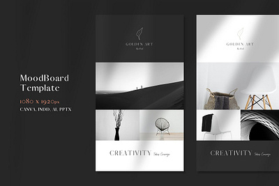 Brand & Mood-Board Presentation #3 app branding design graphic design illustration logo typography ui ux vector