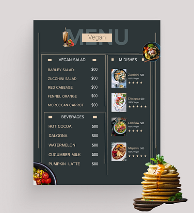 Menu asthetic blue branding design gold menu menu page page restuarent restuarent menu ui uiux ux