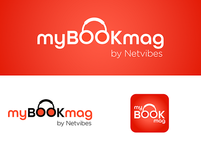 MyBookMag Logo branding design graphic design illustration logo ui