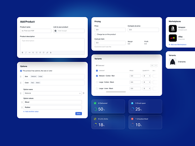 Product Adding Modals amazon dashboard design e commerce forms marketplaces modal modals online products pop over popups pricing product adding product design ui uiux ux variants web