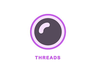 Icon Design - Threads branding flat graphic design icon icon design illustration logo logo design redesign ui