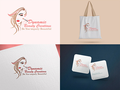 DYNAMIC BEAUTY CREATIONS AND COSMETIC LOGO DESIGN 3d beauty beauty logo boutique logo branding cosmetic eyelash logo fashion logo fiminine logo graphic design hair logo hand drawn logo logo luxury logo makeup and beauty makeup logo minimalist logo skin care spa ui