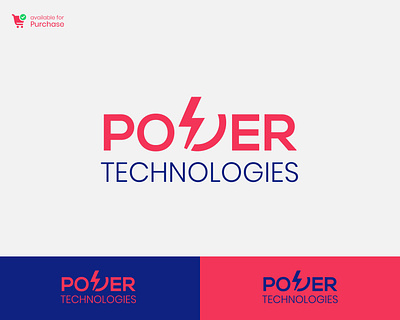 Power Logo Design bold business design electric energy fast letter logo power power logo sign spark strong symbol technology thunder vector w w logo wordmark