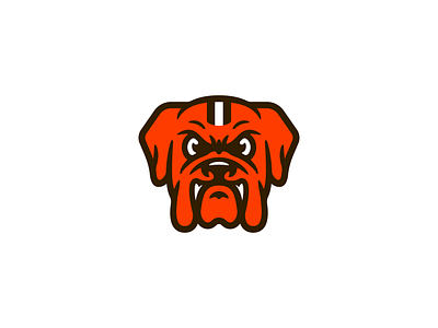 Cleveland Browns Dawg Pound Logo branding cleveland cleveland browns dawg pound dog dog bone dog logo football illustration logo nfl sports logo