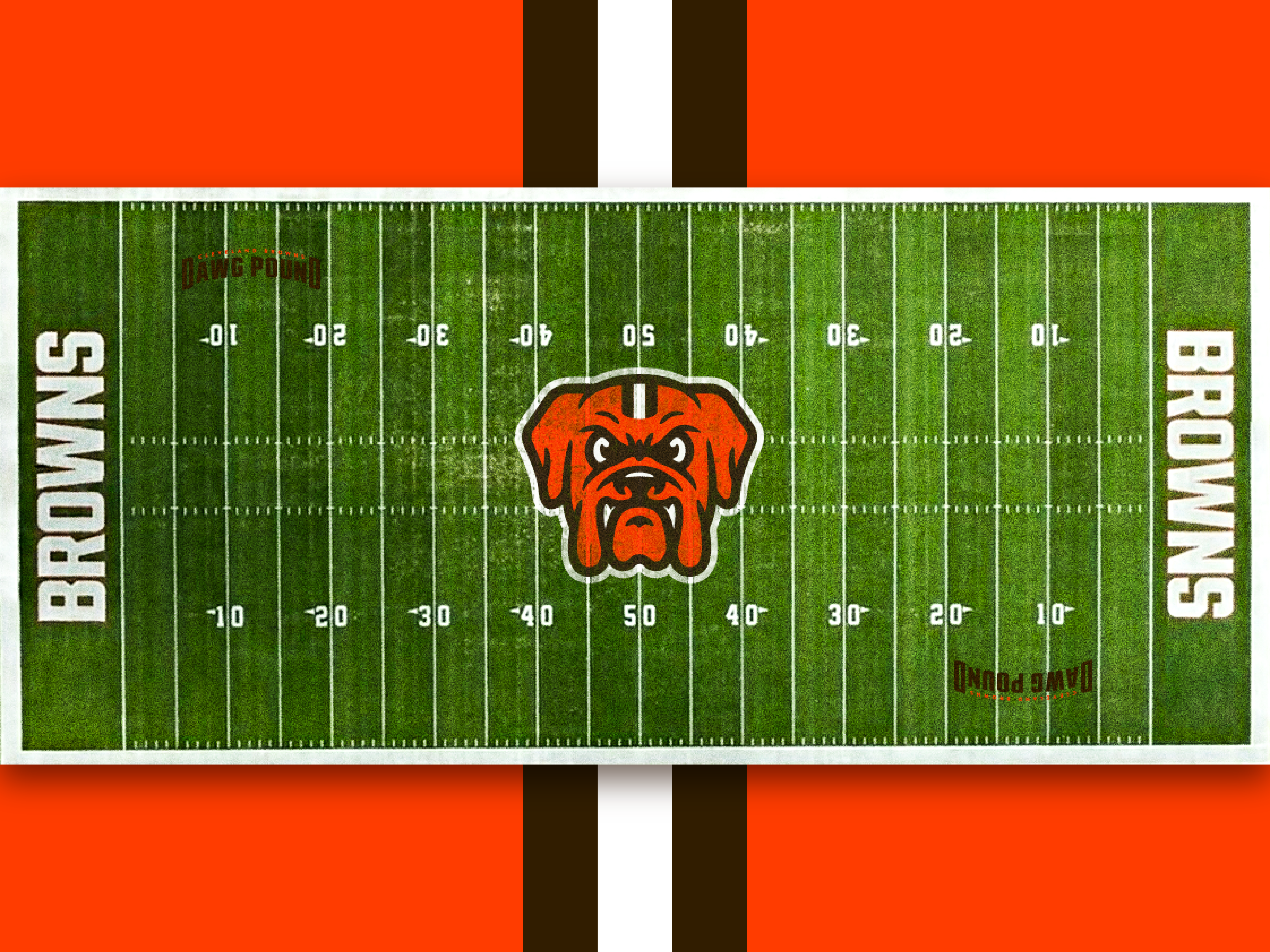 Cleveland Browns Dawg Pound Logo by Mark Farris on Dribbble