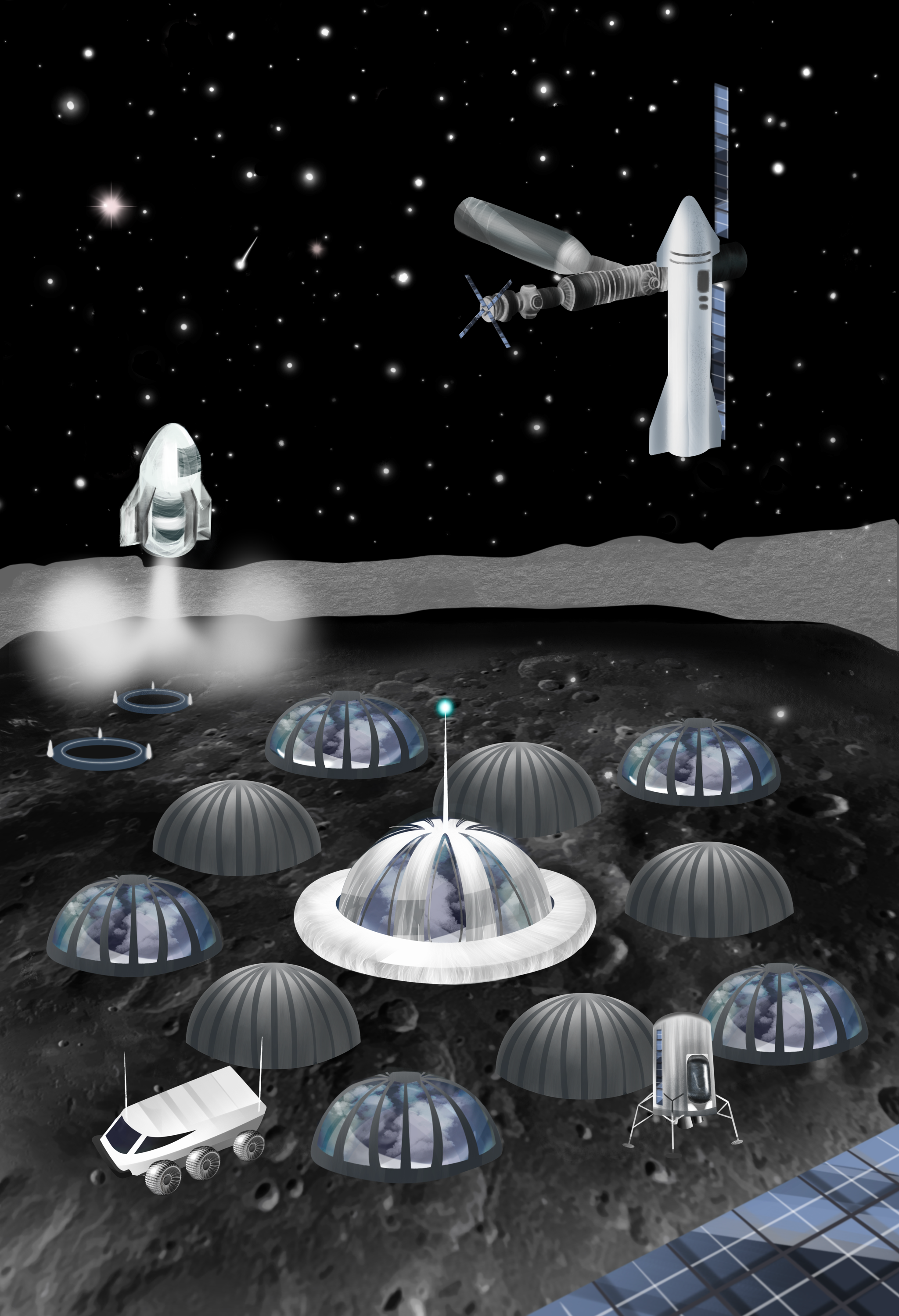 moon moon station concept