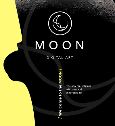 MOON app branding case study design graphic design logo typography ui