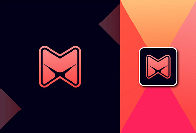 Modern M Logo for Sale 3d animation app branding design graphic design illustration logo ui vector