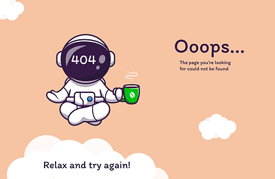 404 Error Page 404 browser challenge creativity dailyui design error figma illustration page ui ux