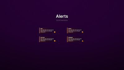 Notification Alert - UI/UX elements design figma graphic design gta roleplay ui ux