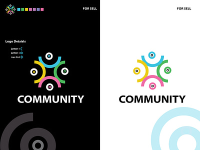 Community Logo best logo brand identity branding community design graphic design illustration letter logo logo logo design modern logo ui ux vector