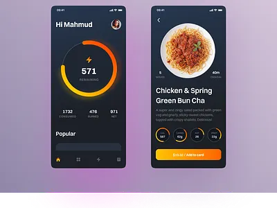Healthy Food Mobile App UI Design Concept app design design food app design food delivery ui design food ui design graphic design illustration mobile app design movie app desing ui ui deisgn ui ux design ux design visual design