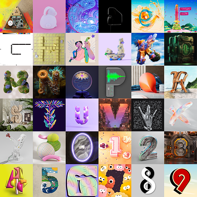 36 Days of Type 36daysoftype 3d design illustration typography
