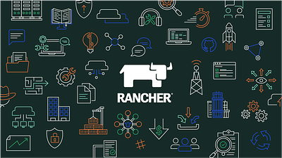 Rancher + SUSE O branding design figma graphic design icon iconography illustration interaction logo mobile ui vector