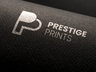 Prestige Prints - Logo Design advertising branding design graphic design logo logodesign pplogodesign rahmanshoieb typography ui