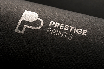 Prestige Prints - Logo Design advertising branding design graphic design logo logodesign pplogodesign rahmanshoieb typography ui