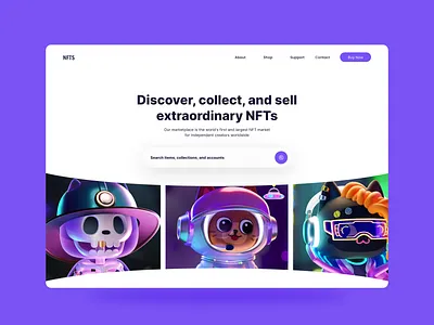 Nft Landing page appstore design designers dribbble dribbblers figma landingpage nfts popular trending trendy ui uidesign uiux ux uxdesign uxuidesigners