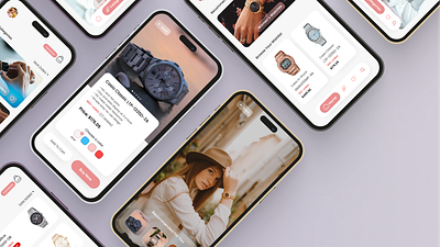 Online Watch Marketplace App 2023 app clean ui cleaninterface design interface marketplace modern moderninterface simple clean interface ui uidesign uidesign2023 usable watch