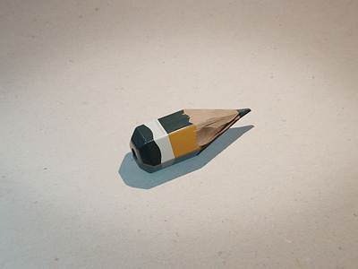 Creative Pencil 3D model 3dmodel b3d blender blender3d creative pencil