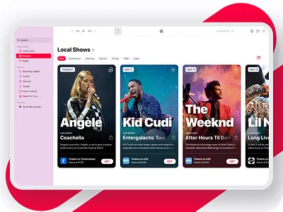 Concept | Apple Music apple apple concept apple music concept desktop macos music os product design ui ux
