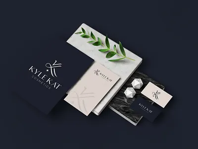 Luxury Monogram Fashion and Cosmetics Logo Design beauty brand brand identity branding business cosmetics design elegant fashion flat icon k letter logo logo design logodesign luxury minimal monogram simple